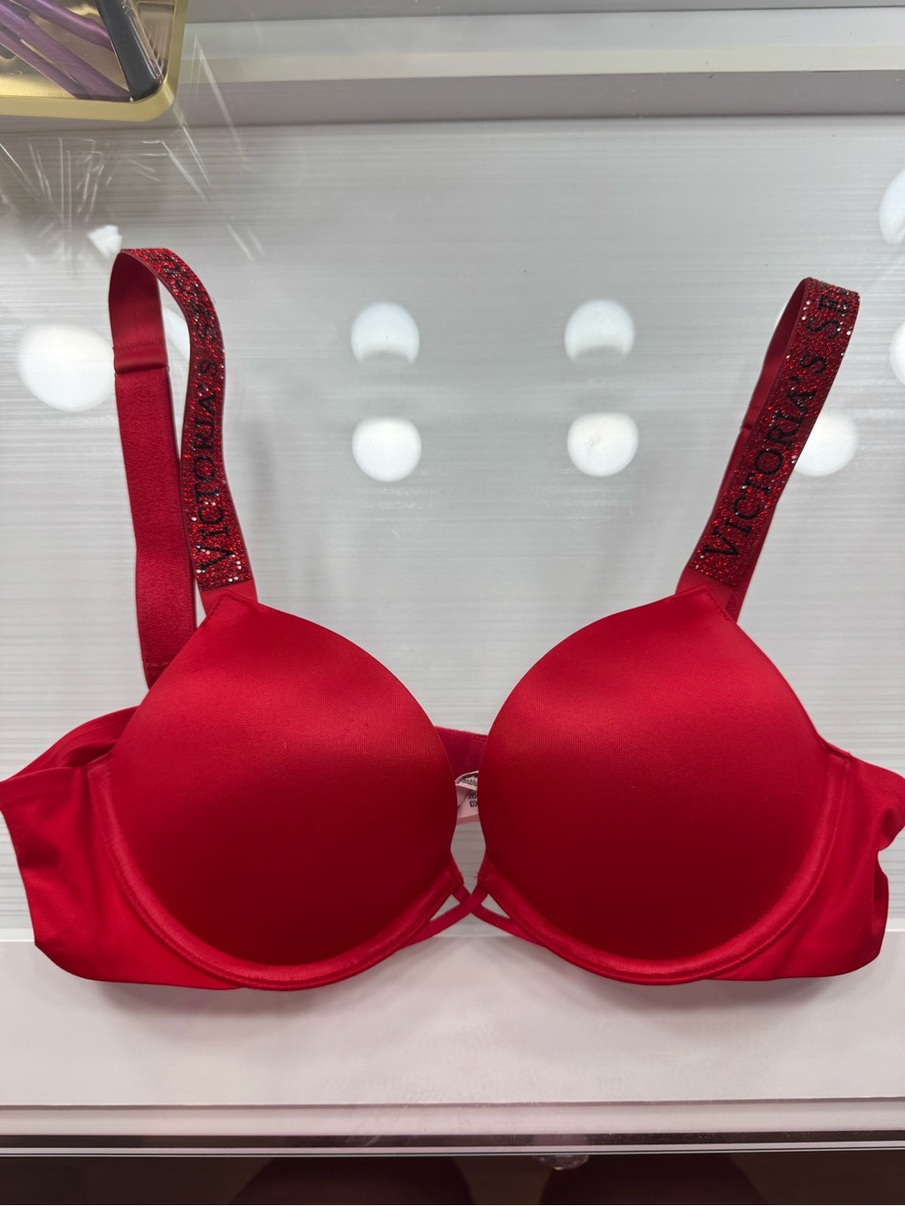 Victoria Secret Bombshell Rhinestone Bra - Picture 3 of 9